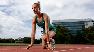 Australian athlete Ellie Beer