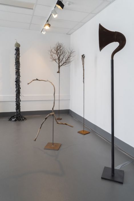 Merete Megarrity, The Grand Negotiations, 2020, installation view (detail)