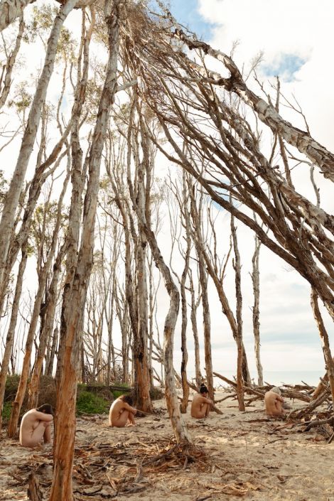 Rhiannon Whitaker, “Earth bodies”, 2020, Archival ink on rag matte photo paper, 118.9 cm x 84.1 cm