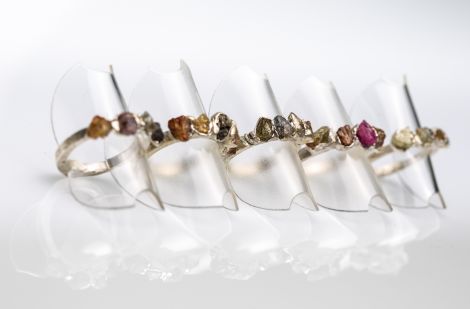 Zani Cloete, Ethical Gemstone Rings, 2019, 2020