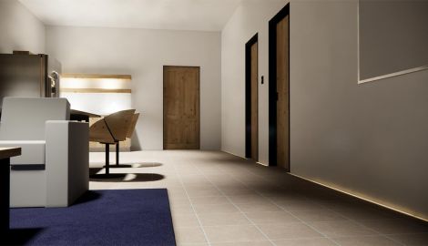 Natalia Perez, Residential Wayfinding for Individuals with Visual Impairments, Sample Model, 2021