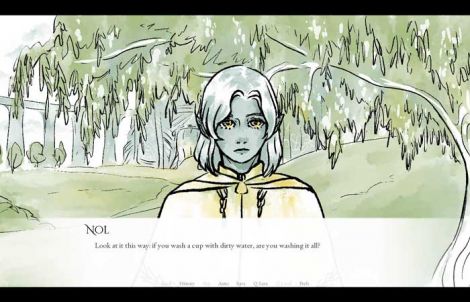 Katrina Padernos, In-game screenshot, The Cup Incident, 2021 