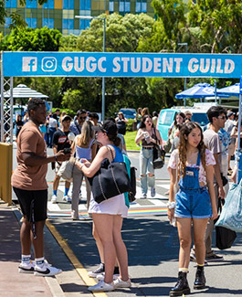 Student Guild market entrance