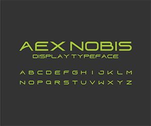 Aex Nobis‚ Display Typeface