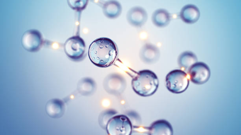 Hydrogen molecule floating