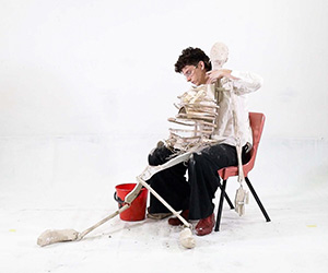 Untitled (Cleaning the Mirror)