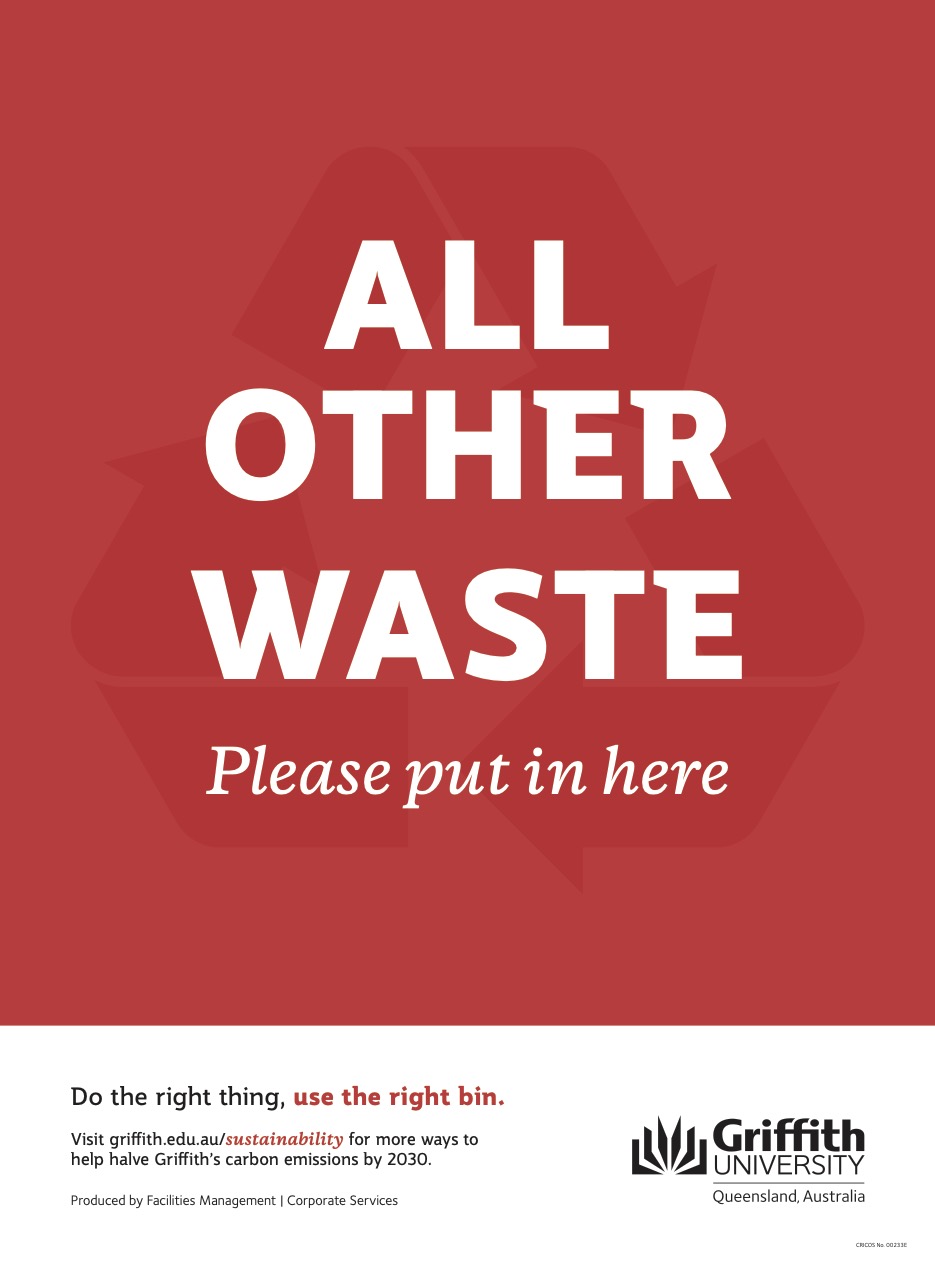 General waste poster