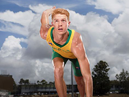 Runner before the starting gun