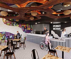 Perky Beans - Cafe Design