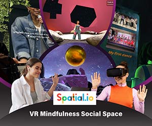 VR Mindfulness Social Space (Unity & Spatial.io - companion with headset, website and mobile app)