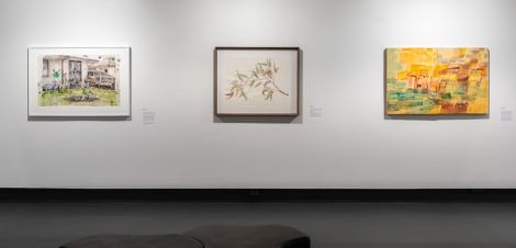 Installation photo of Elaine Bermingham Prize