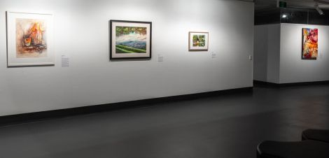 Installation photo of Elaine Bermingham Prize