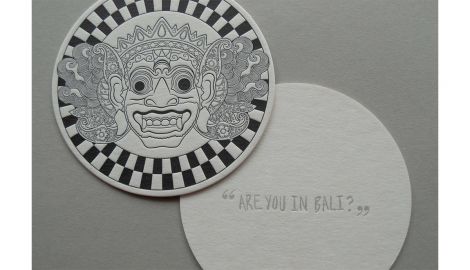 Emily Child, Beyond Bali Coaster Collection, 2021