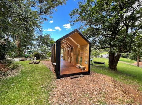 Pavilion outside view