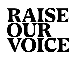 Raise your voice logo