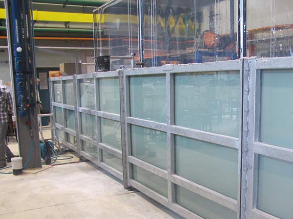 Lab for testing groundwater flow