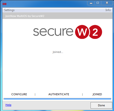 Click done to complete