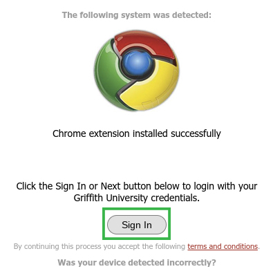 Click Sign-In