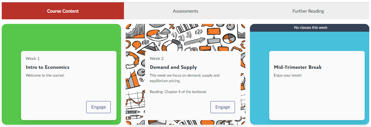 Graphic image of Griffith Cards representation