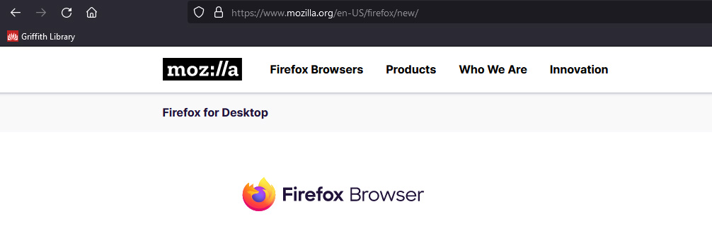 Firefox - Bookmarks/Favourites Bar Firefox - Bookmarks/Favourites Bar